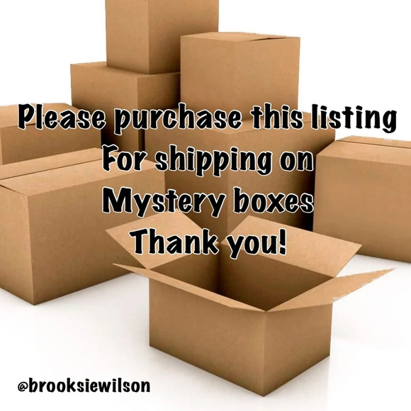 Shipping label for mystery‎ boxes - Picture 1 of 1